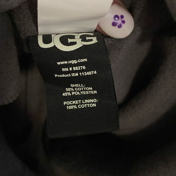 NWT- UGG- Chrissy Short Checks- boyfriend short- black and grey- Size X-Large - Picture 10 of 11